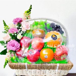 giỏ hoa quả đẹp