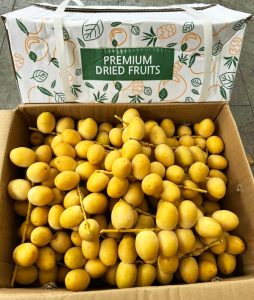 Thùng chà là tươi nhập khẩu, bao giòn ngọt