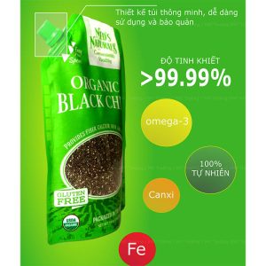 hạt chia mỹ organic