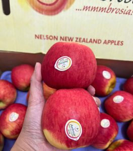 Táo Ambrosia hãng Nelson New Zealand