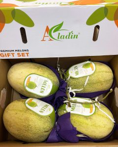 Dưa lưới Aladin Đài Loan khi chín