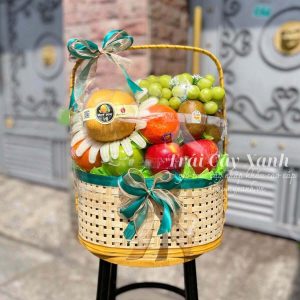 Giỏ hoa quả chúc sức khỏe