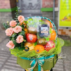 Giỏ trái cây cúng tổ nghề