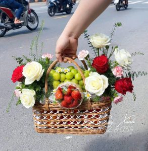 Giỏ trái cây làm quà tặng