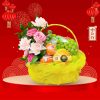 Giỏ hoa quả ngày Tết