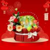 Giỏ quà hoa quả Tết