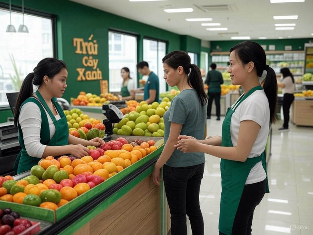 Cửa hàng trái cây nhập khẩu