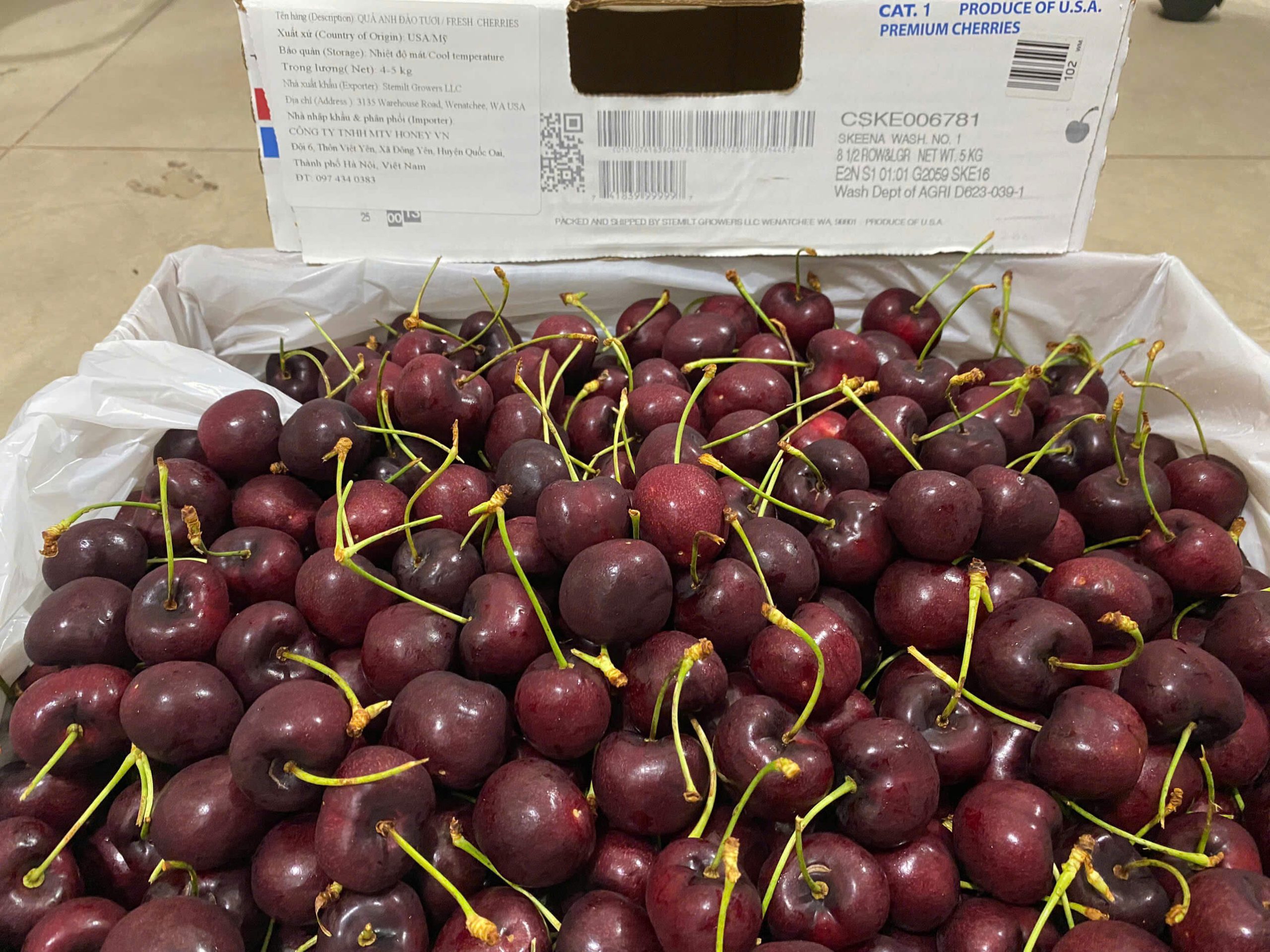 Giá Cherry Hôm Nay Bao Nhiêu