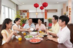 Gia Đình đoàn viên - thời gian là món quà quý giá.