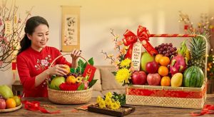 Cách Làm Giỏ Hoa Quả Ngày Tết