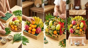 Cách Làm Giỏ Trái Cây Đám Giỗ