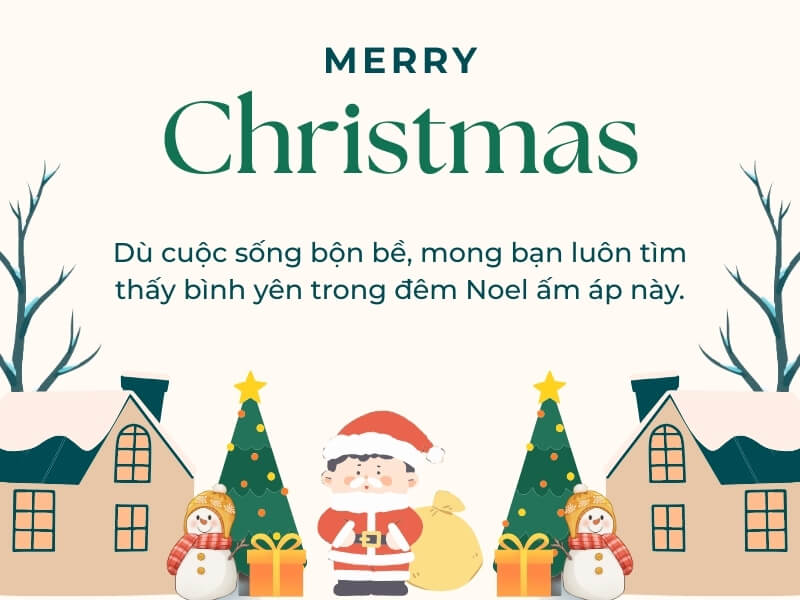 Gợi ý STT Giáng Sinh ý nghĩa