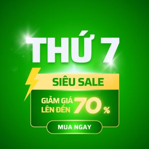 Chương trình Sale off ngày thứ 7 hàng tuần
