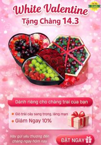 Chương trình khuyến mãi 14.3 tại Tại Trái Cây Xanh