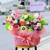 Giỏ trái cây chúc mừng sinh nhật Tone hồng