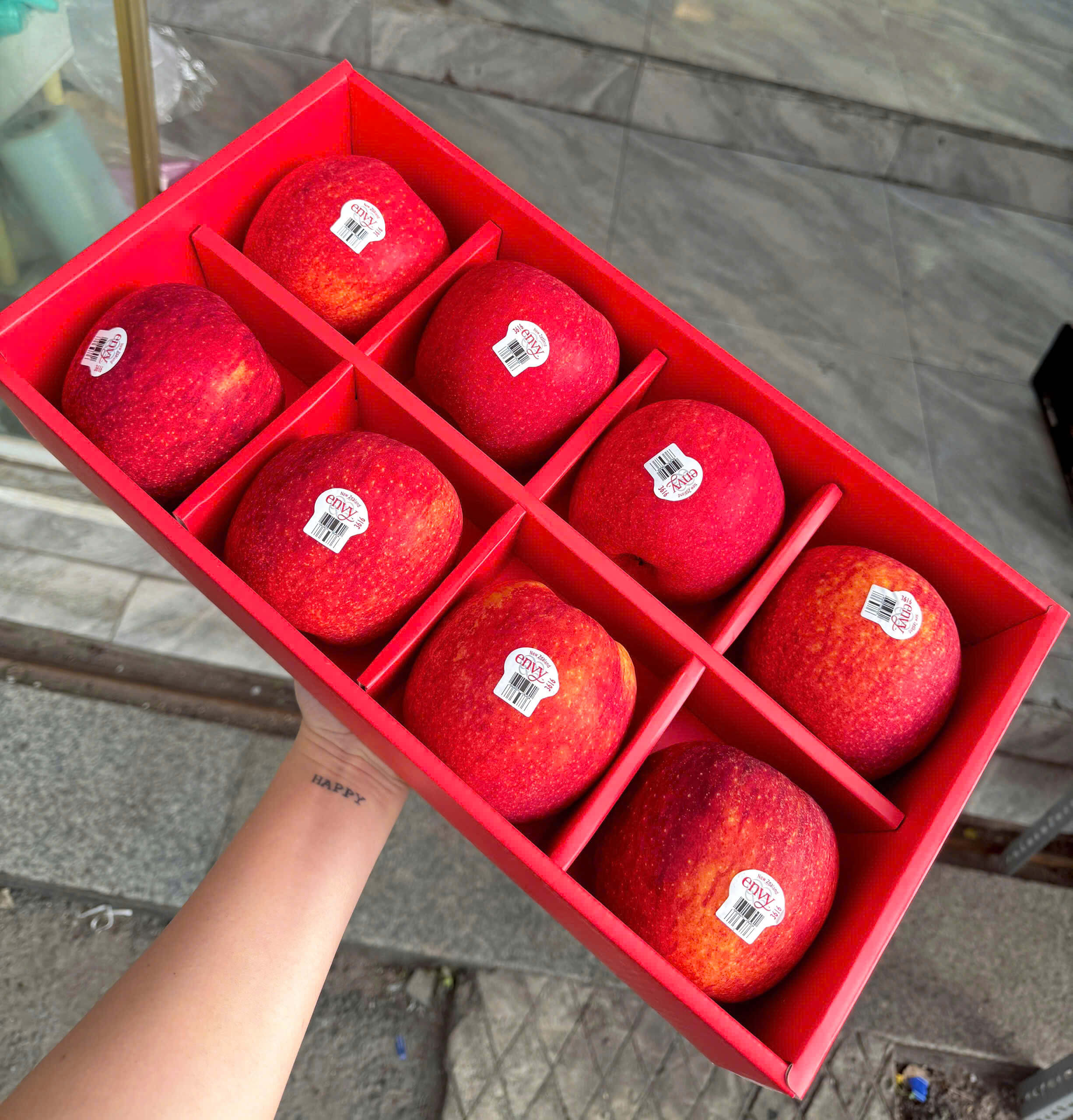 Hộp quà tặng Táo Envy (8 trái)