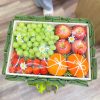 Khay Trái Cây Cao Cấp Dâu, Quýt, Táo Envy & Nho Xanh