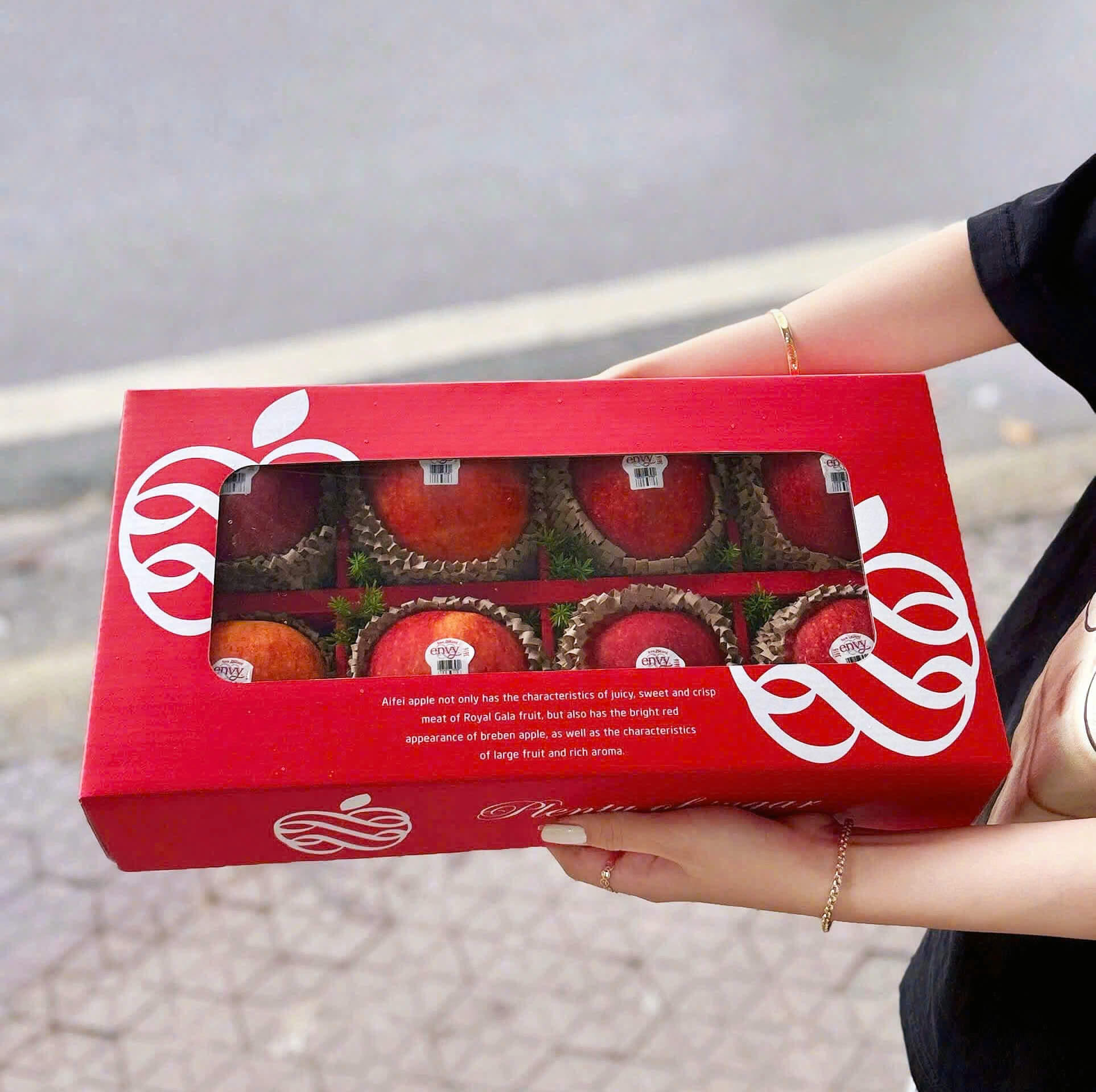 Set quà tặng hộp táo Envy biếu tặng