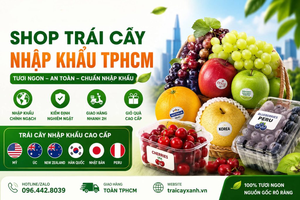 Bán Trái Cây Nhập Khẩu