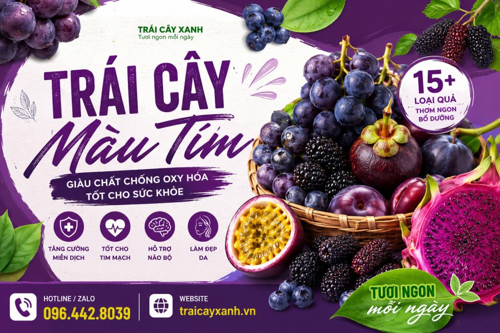 Trái cây màu tím