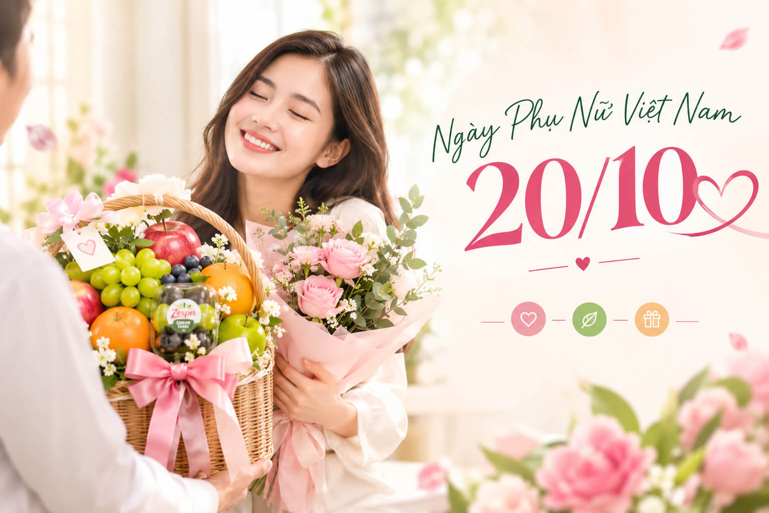 Giỏ Trái Cây Trao Yêu Thương 20_10